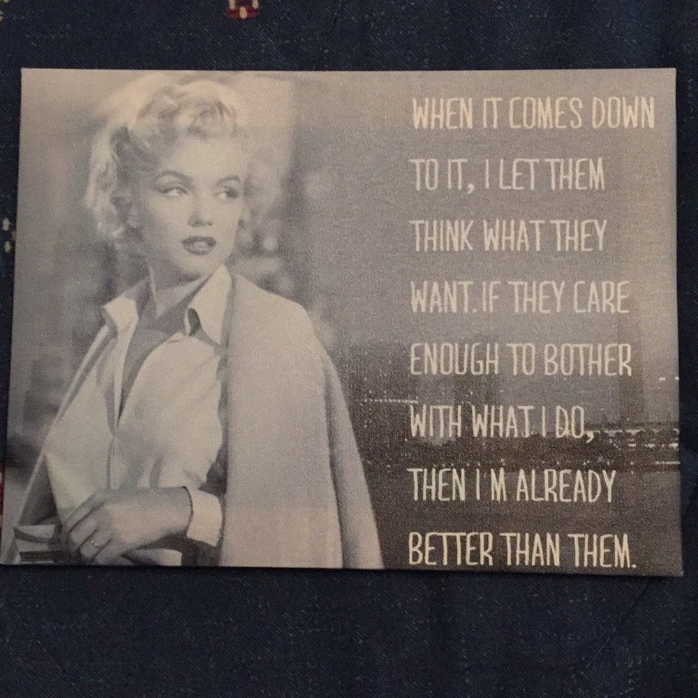 Marilyn Monroe wall decorations